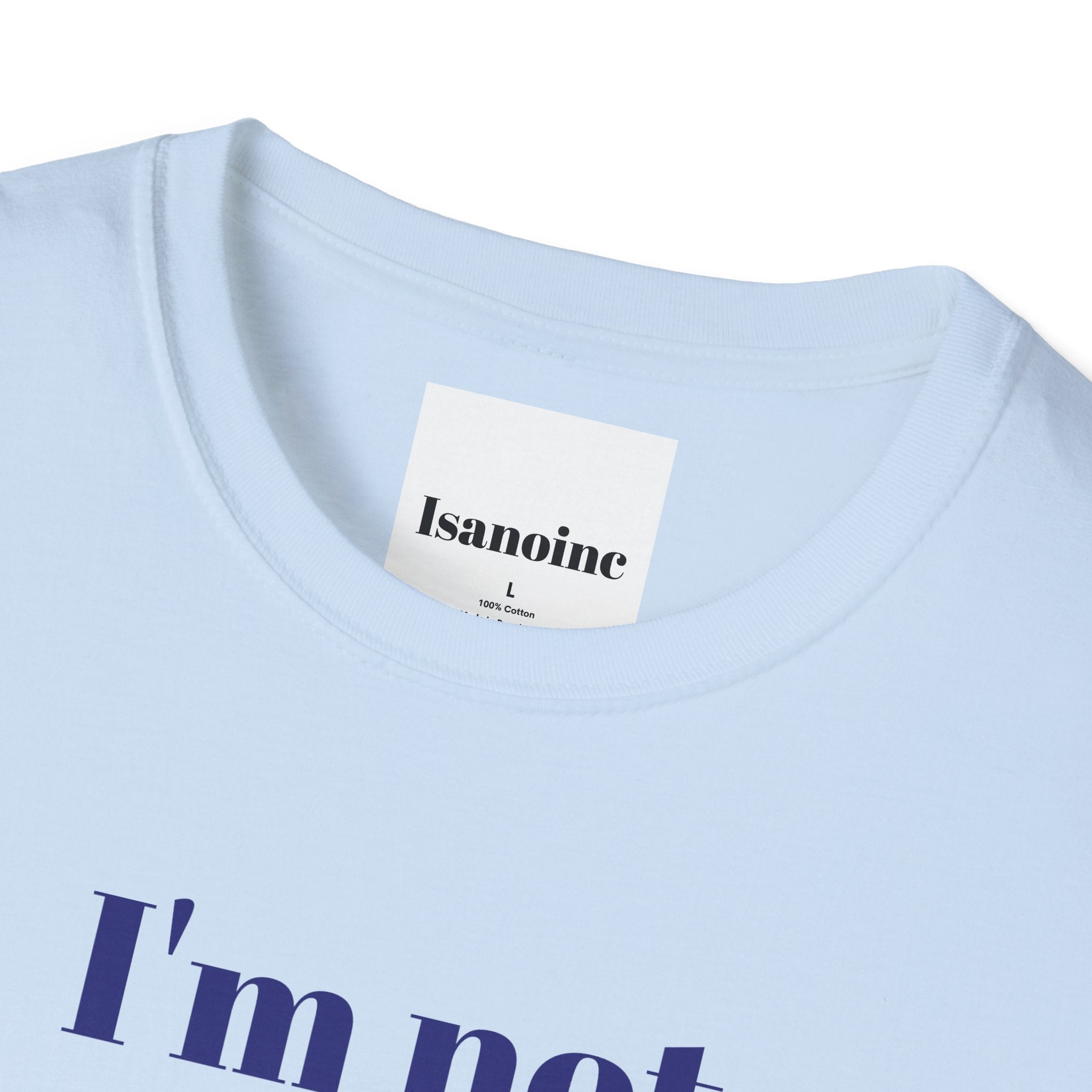 A funny, snarky, and unbothered T-Shirt perfect for those who love quirky humor