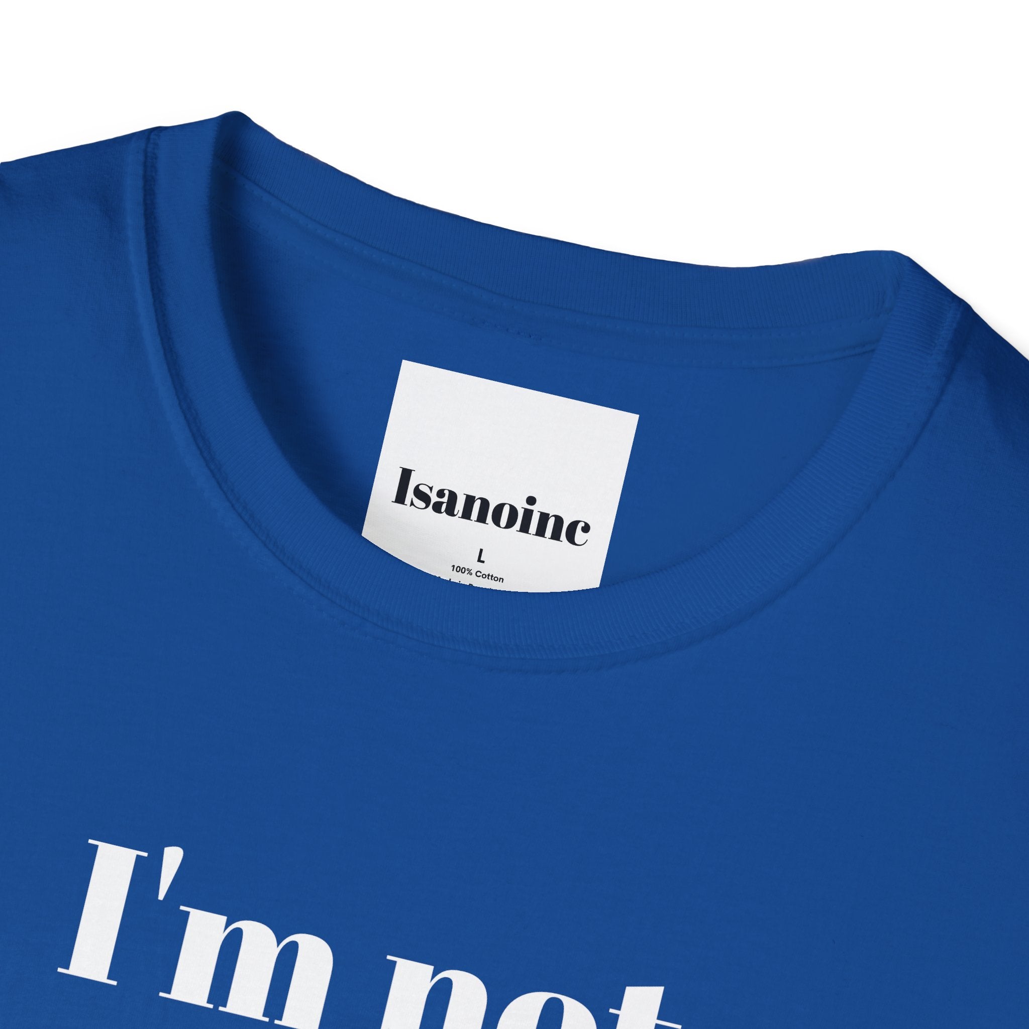 A funny, snarky, and unbothered T-Shirt perfect for those who love quirky humor