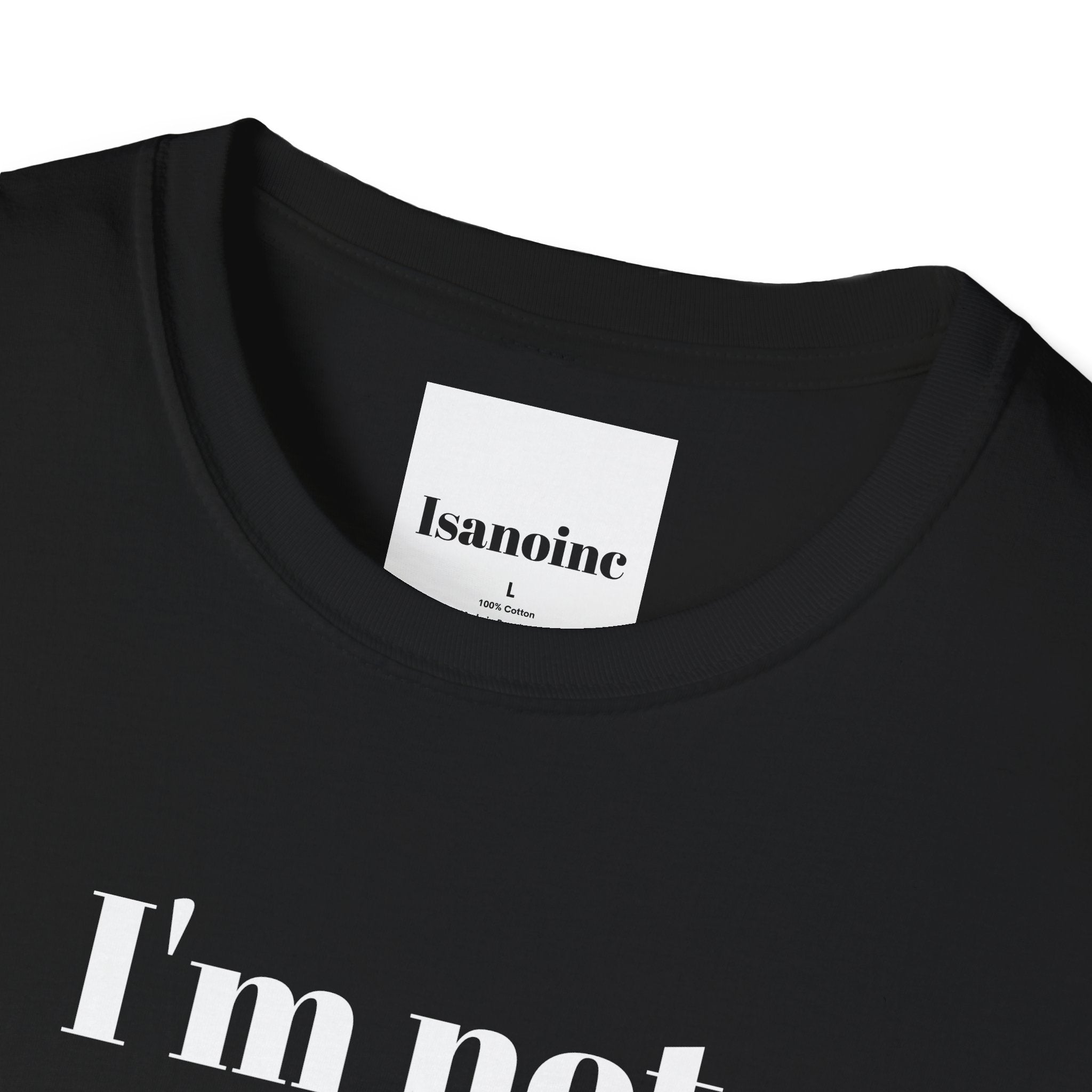 A funny, snarky, and unbothered T-Shirt perfect for those who love quirky humor