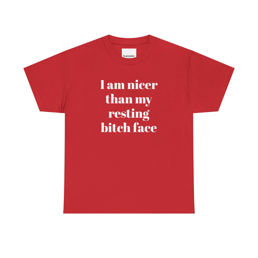 Funny Unisex Tee - Snarky & Unbothered Design