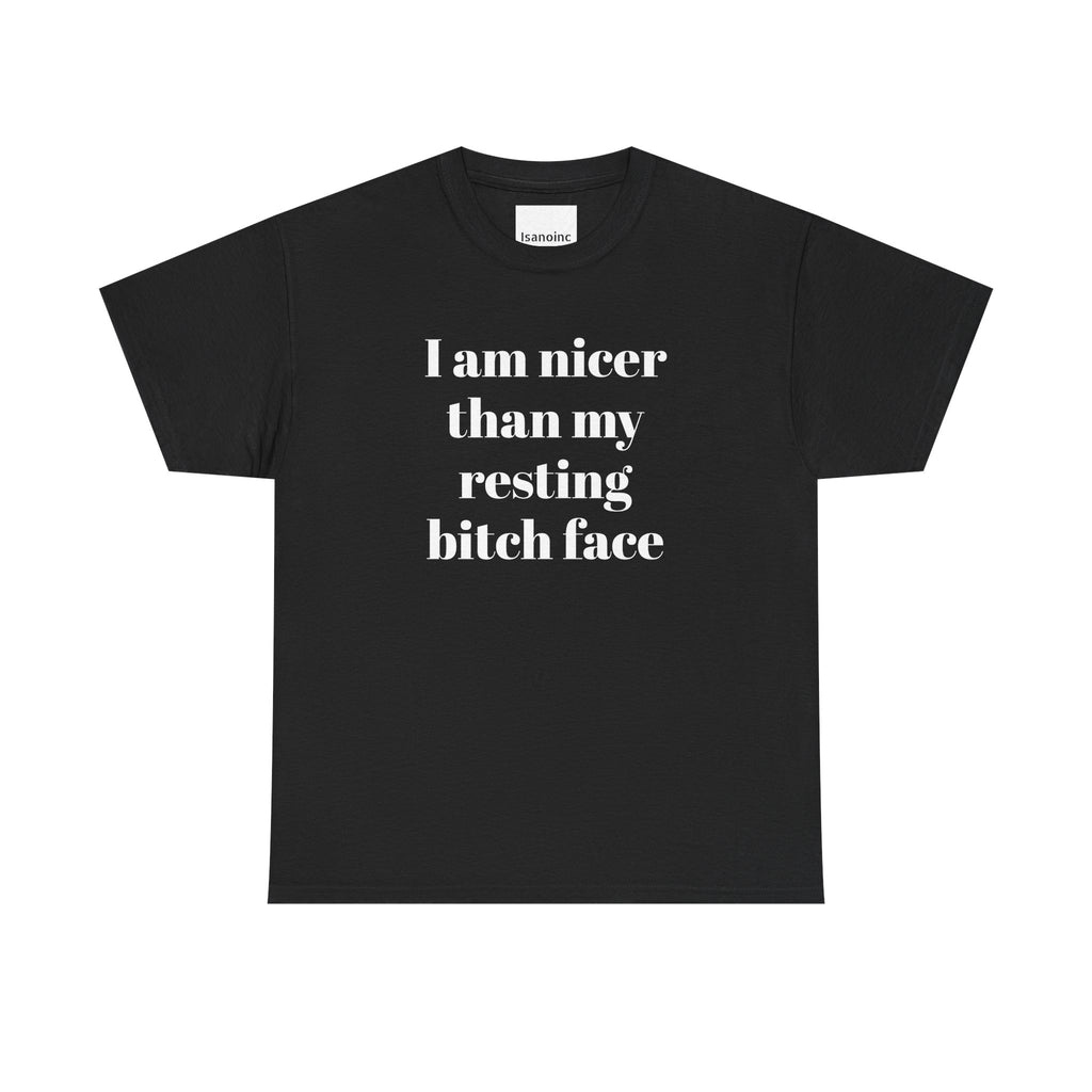 Funny Unisex Tee - Snarky & Unbothered Design