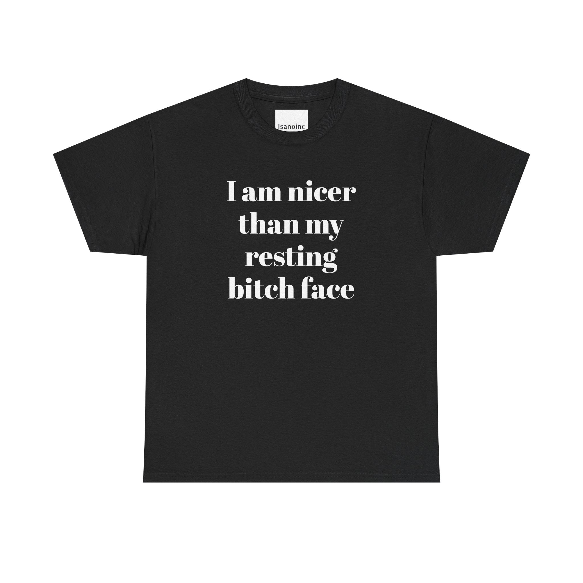 Funny Unisex Tee - Snarky & Unbothered Design