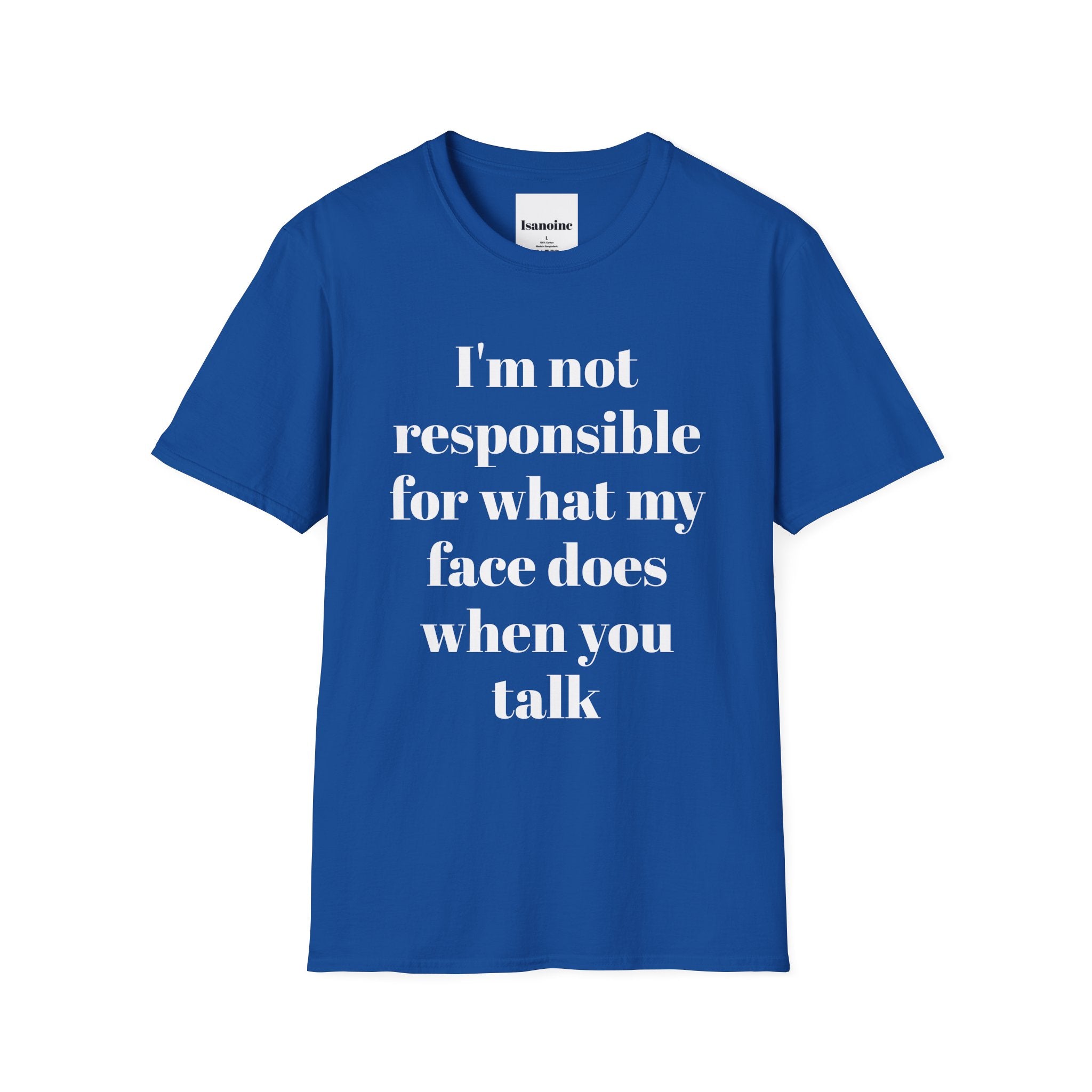 A funny, snarky, and unbothered T-Shirt perfect for those who love quirky humor