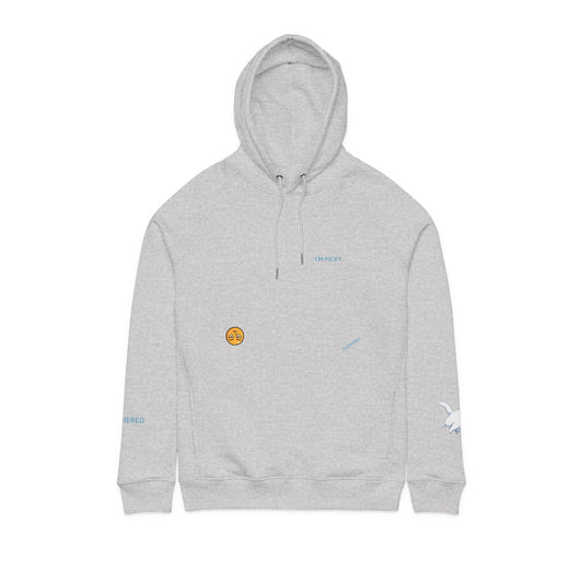 ORGANIC Cotton I'm still picky! Version 2.0 - Minimalistic Hoodie